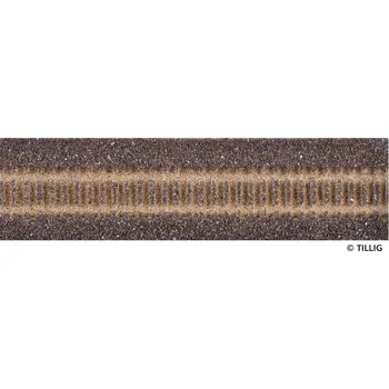 Modelová železnice podloží pod koleje hnědé přímé 950 mm Tillig 86510