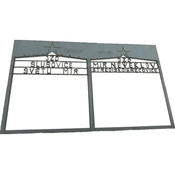 Modelová železnice brána JZD IGRA MODEL 190003