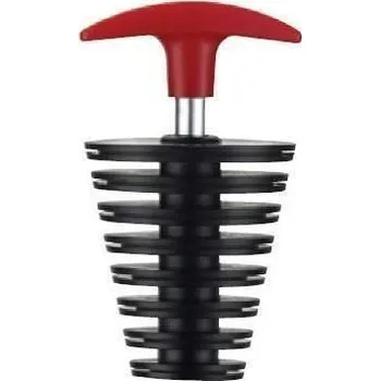 Motor pro motocykl ACCEL zátka do výfuku malá (4T) s rukojetí barva černá