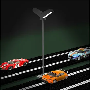 Modelová železnice lampa dvouramenná 3ks Proses PLS-323