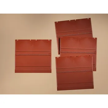 Modelová železnice ozdobná stěna 2324E červená Auhagen 80513