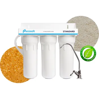 vodní filtr Třístupňový kuchyňský filtr ECO-ZD3 – změkčení vody, dusičnany a sírany
