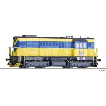 Modelová železnice Dieselelektrická lokomotiva Kocour 740 450 OKD TT - Tillig 02764