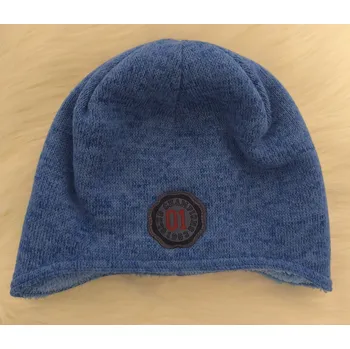 Kojenecká čepice RDX Zimní čepice na uši nažehlovačka světle modrá Vel. 4