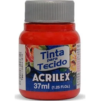 Výtvarná barva Acrilex Barva na textil 37ml - tomatová červená 583