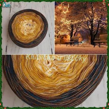 Příze eGalanteria Cherubínka 1000m Zimní park