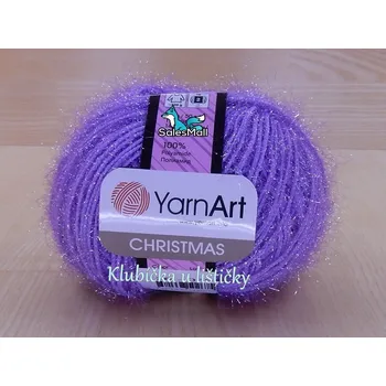 Příze YarnArt příze Christmas 26 - světle fialová