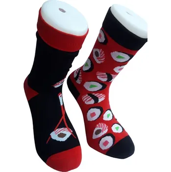 Dámské ponožky Veselé ponožky Sushi 35-38