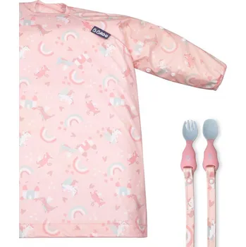 Bryndák BIBADO Bryndák s upínáním a dětským příborem Duha