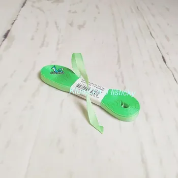 Stuha Český výrobce Taftová stuha 6mm 306 - bledá zelená