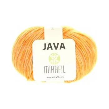 Příze Mirafil Příze Java 071 - oranžová melange