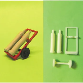 Modelová železnice stavebnice vozíku na plynové lahve BDDP 23416