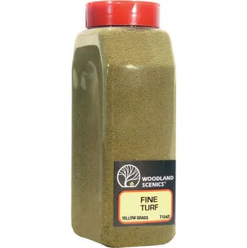 Modelová železnice posyp jemný žlutý Woodland Scenics T1343