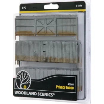 Modelová železnice dřevěná hradba Woodland Scenics A3005