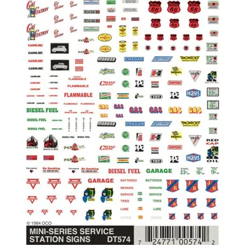 Modelová železnice propisot reklamní cedule Woodland Scenics DT574