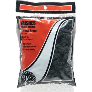 Modelová železnice foliáž střední/hrubá lesní zelená Woodland Scenics FC148