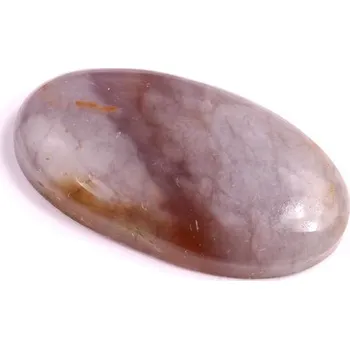 Korálek Kabošon Purple Chalsydony č.3007 (31x17x6mm)