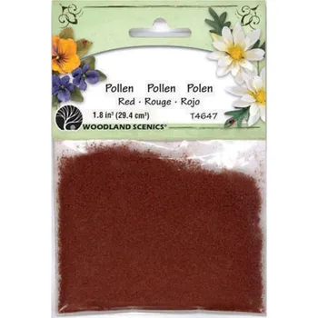 Modelová železnice posyp červený - pyl Woodland Scenics T4647