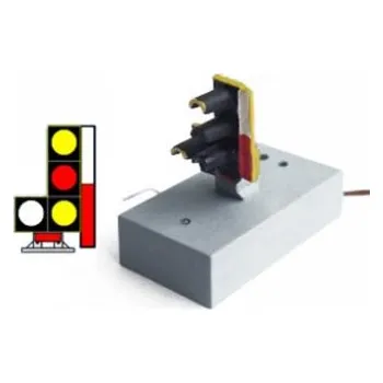 Modelová železnice návěstidlo AŽD vjezdové trpasličí žčbž Němeček t475