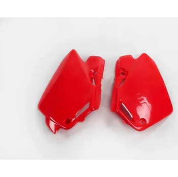 UFO boční tabulky zadní HONDA CR 85 03-07, barva červená