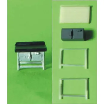 Modelová železnice ponk 2ks (stavebnice) BDDP 19346