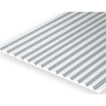 deska 150x300x0,5mm s drážkami "V", rozteč 3,2mm Evergreen 2125