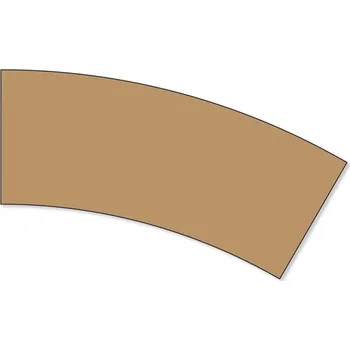 Modelová železnice kolejový podklad Easy-Track obloukový R1 6 kusů Noch 53840