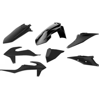 POLISPORT kompletní plasty KTM EXC/EXC-F 20, barva černá KTM EXC 125 rok 20-22