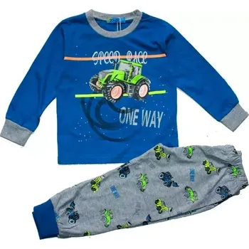 Kugo dětské pyžamo chlapecké modré 98