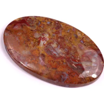 Přírodní kámen Kabošon Palm Root Fossil č.3015 (46x28x6mm)