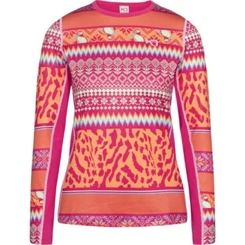 Dámské funkční tričko Kari Traa LILJA LS - růžová S