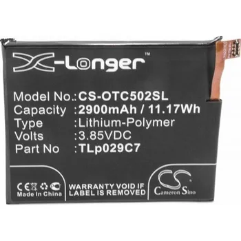 Baterie pro mobilní telefon VHBW Baterie pro Alcatel One Touch Idol 3C, 2900 mAh