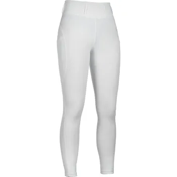 Jezdecké kalhoty HKM Legíny jezdecké Jil High Waist HKM, s gripem na kolenou, dámské, bílé 38