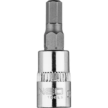 Nářadí pro automobil H5 šestihranný bit na nástrčném 1/4", krátký, 37 mm 10-312 NEO TOOLS
