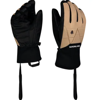 Lyžařské rukavice NORDBLANC BANDIT NBWG7861 BÉŽOVÁ 4