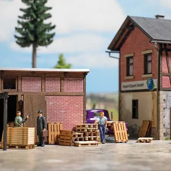 Modelová železnice palety H0 Busch 1810