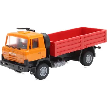 autíčko Tatra 815 4x4 oranžová/červený valník - doprodej IGRA MODEL 66818167