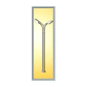 Modelová železnice lampa dvouramenná stavebnice Viessmann 6623