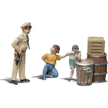 děti a policista Woodland Scenics A2545