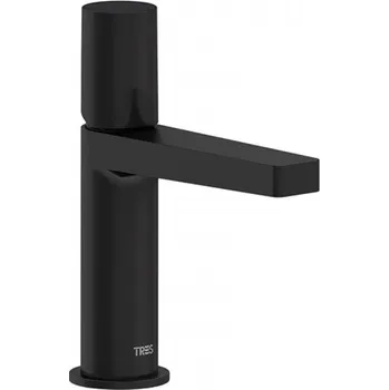 Vodovodní baterie TRES PROJECT černá-mat Umyvadlová baterie 21110302NM