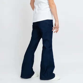 Dívčí kalhoty Dětské denim zvonové kalhoty Velikost: 110/116