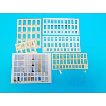 Modelová železnice okenní sestava velká bílá IGRA MODEL 120005-00