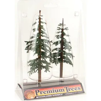 Modelová železnice borovice pokroucená 2 ks Woodland Scenics TR1628