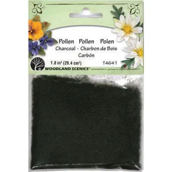 Modelová železnice posyp černý - pyl Woodland Scenics T4641