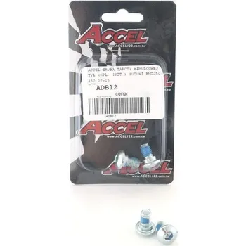 Brzdový komplet ACCEL zadní brzdový šroub (sada 4 ks-M8) SUZUKI RM-Z 250/450 07-15