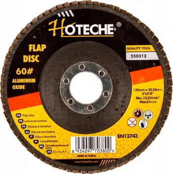Brusný kotouč Lamelový brusný kotouč 125 mm, P60 - HT550312