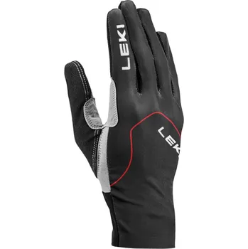 Chránič rukou Zimní rukavice LEKI Nordic Skin Black/Red/Graphite - 8.5