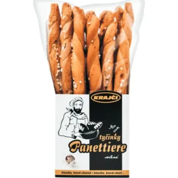 Sušená potravina Cyrilovy brambůrky PANETTIERE TYČINKY SOLENÉ 90G