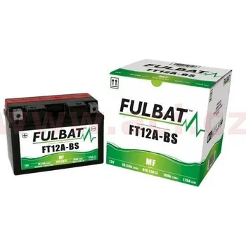 Elektroinstalace pro motocykl Motobaterie Fulbat 12V, FT12A-BS, 10Ah, 175A, bezúdržbová MF AGM 150x87x105, (včetně balení elektrolytu) SUZUKI SV 650 rok 99-08