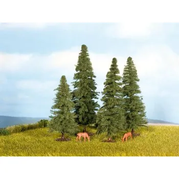 Modelová železnice jedle 4ks Noch 25232